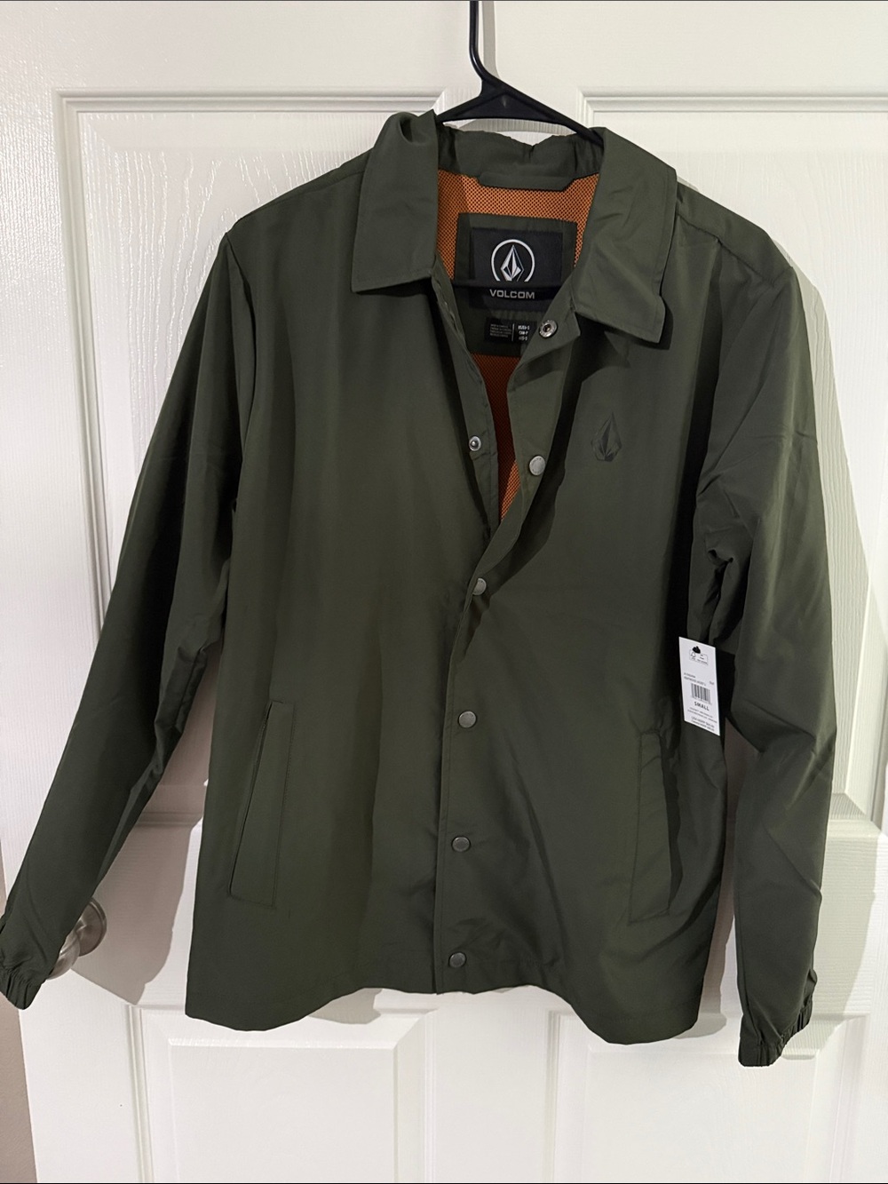 Volcom Men's Olive Green Jacket